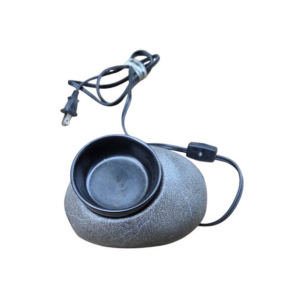 Scentsy Zen Rock Wax Warmer Gray Stone Aromatherapy - Picture 5 of 7